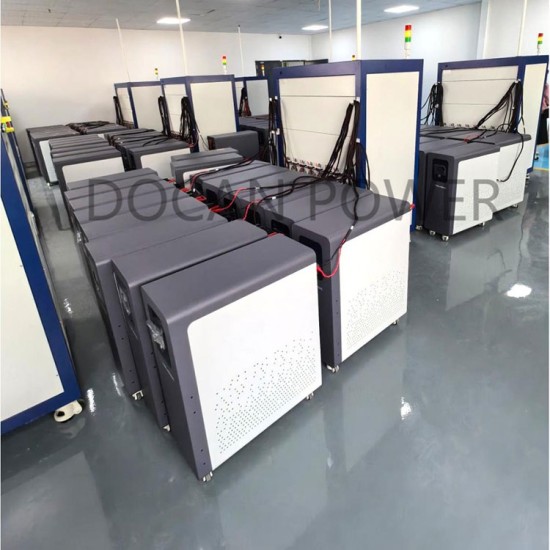 51.2V 628Ah 32kWh Solar Battery Pack - LiFePO4 Plug & Play